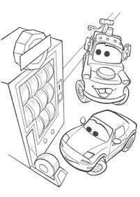 Páginas de Cars (Disney) para colorear– página 15