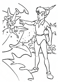 Páginas de Peter Pan para colorear– página 27