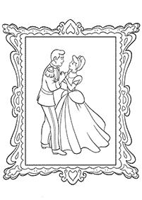 Páginas para colorear de Cenicienta – página 27