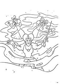 Páginas para colorear de Cenicienta – página 36