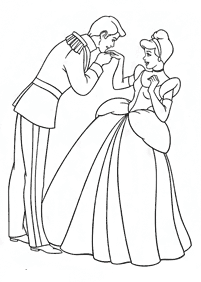 Páginas para colorear de Cenicienta – página 58