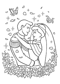 Páginas para colorear de Cenicienta – página 69
