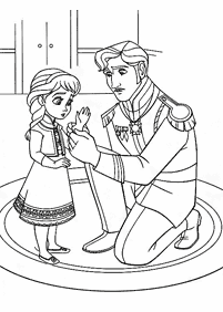 Páginas para colorear de Elsa – página 25