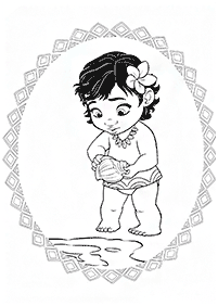 Páginas para colorear de Moana – página 20