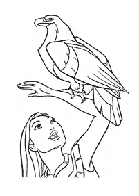 Páginas para colorear de Pocahontas – página 7