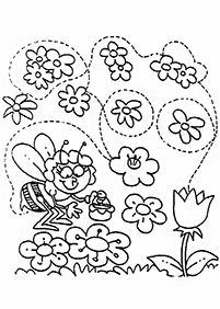Páginas de primavera para colorear – Página 38