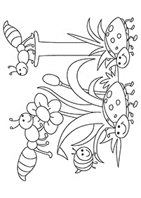 Páginas de primavera para colorear – Página 6