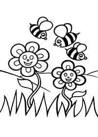 Páginas de primavera para colorear – Página 81