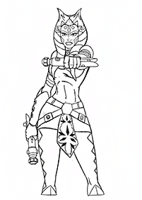 Páginas para colorear de Guerra de las galaxias (Star Wars) - página 10