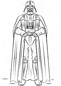 Páginas para colorear de Guerra de las galaxias (Star Wars) - página 15