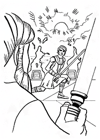 Páginas para colorear de Guerra de las galaxias (Star Wars) - página 22