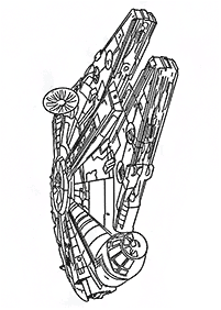 Páginas para colorear de Guerra de las galaxias (Star Wars) - página 26