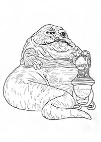 Páginas para colorear de Guerra de las galaxias (Star Wars) - página 43