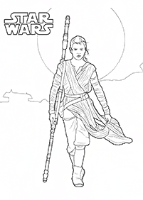 Páginas para colorear de Guerra de las galaxias (Star Wars) - página 5