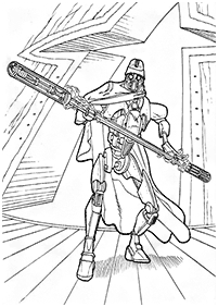 Páginas para colorear de Guerra de las galaxias (Star Wars) - página 55