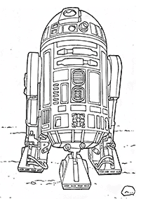 Páginas para colorear de Guerra de las galaxias (Star Wars) - página 64