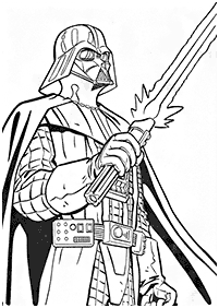 Páginas para colorear de Guerra de las galaxias (Star Wars) - página 67