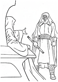 Páginas para colorear de Guerra de las galaxias (Star Wars) - página 74