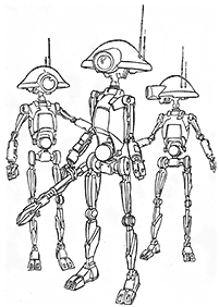 Páginas para colorear de Guerra de las galaxias (Star Wars) - página 83