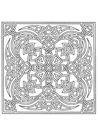 Páginas para colorear de mandalas – Página 77