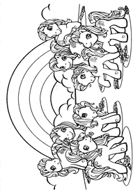 Páginas de Mi Pequeño Ponypara colorear– Página 100