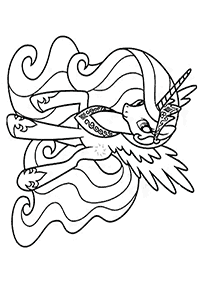 Páginas de Mi Pequeño Ponypara colorear– Página 25