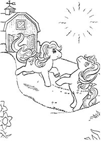 Páginas de Mi Pequeño Ponypara colorear– Página 35