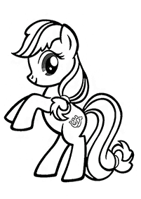 Páginas de Mi Pequeño Ponypara colorear– Página 37