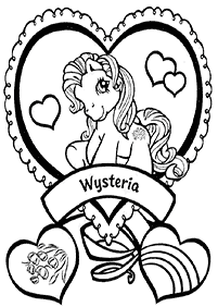 Páginas de Mi Pequeño Ponypara colorear– Página 54
