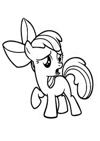 Páginas de Mi Pequeño Ponypara colorear– Página 77