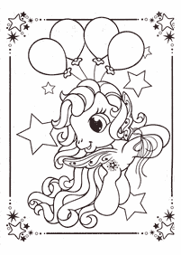 Páginas de Mi Pequeño Ponypara colorear– Página 90