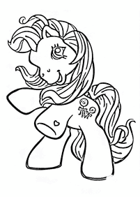 Páginas de Mi Pequeño Ponypara colorear– Página 96