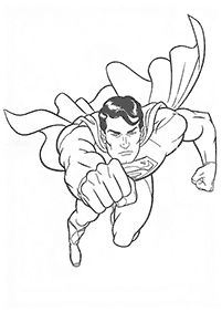 Páginas de Superman para colorear– Página 15