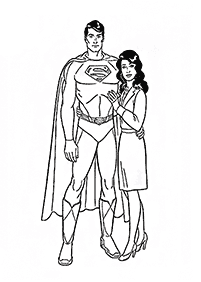 Páginas de Superman para colorear– Página 25