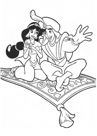 जैस्मिन (अलादीन) के रंग पृष्ठ - पृष्ठ 78