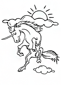यूनिकॉर्न रंग पृष्ठ - पृष्ठ 4
