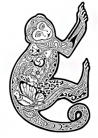 बन्दर रंग पृष्ठ - पृष्ठ 85