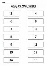 अंक छोड़ के गिनती - वर्कशीट (कार्यपत्रक) 73