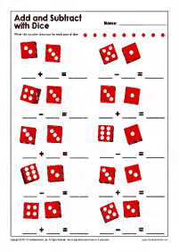 बच्चों के लिए सरल गणित कार्यपत्रकों - वर्कशीट (कार्यपत्रक) 51