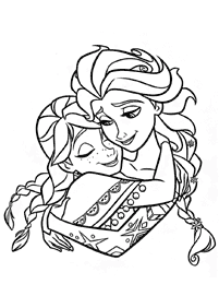 एल्सा और एना के रंग पृष्ठ - पृष्ठ 12