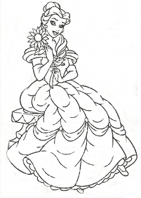ब्यूटी एंड द बीस्ट (बेल)के रंग पृष्ठ - पृष्ठ 67