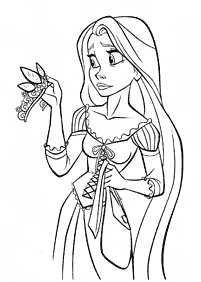 रैपुन्ज़ेल (टैंगल्ड)के रंग पृष्ठ - पृष्ठ 37