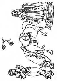 रैपुन्ज़ेल (टैंगल्ड)के रंग पृष्ठ - पृष्ठ 47