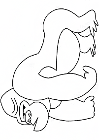 बन्दर रंग पृष्ठ - पृष्ठ 10