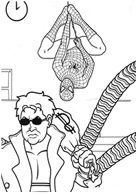 スパイダーマンの塗り絵 - 29