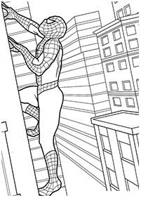 スパイダーマンの塗り絵 - 31