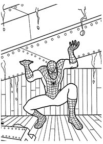スパイダーマンの塗り絵 - 44