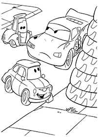 カーズ(ディズニー)の塗り絵 - 22