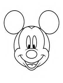 ミッキーマウスの塗り絵 - 140