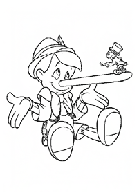 ピノキオの塗り絵 - 27